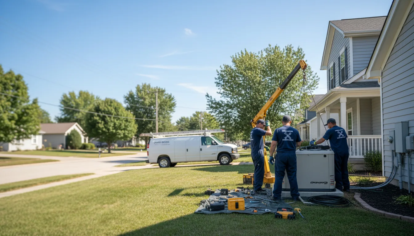 Generator Installation in Crowder, MS near me